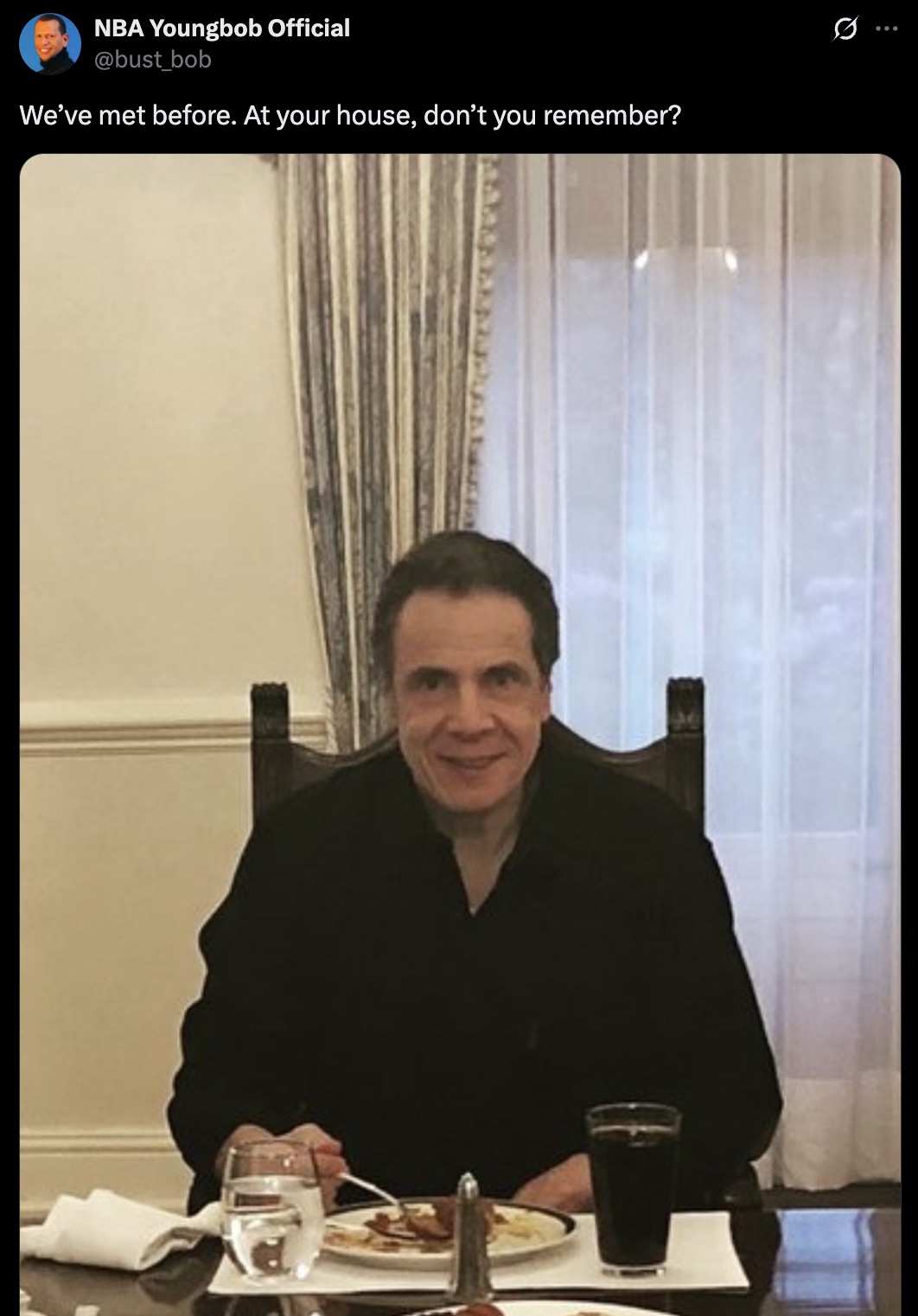 How did this handsome face lose.